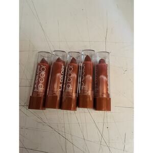 L A COLORS Moisture Rich Lip Color LIPC95 In the Buff 5 Pack Bundle Set New